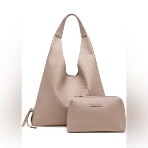 Women's leather shoulder bag